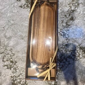 Elegant Wooden Bath Tray